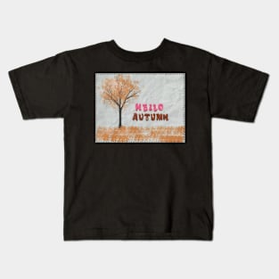 Hello, Autumn! Kids T-Shirt